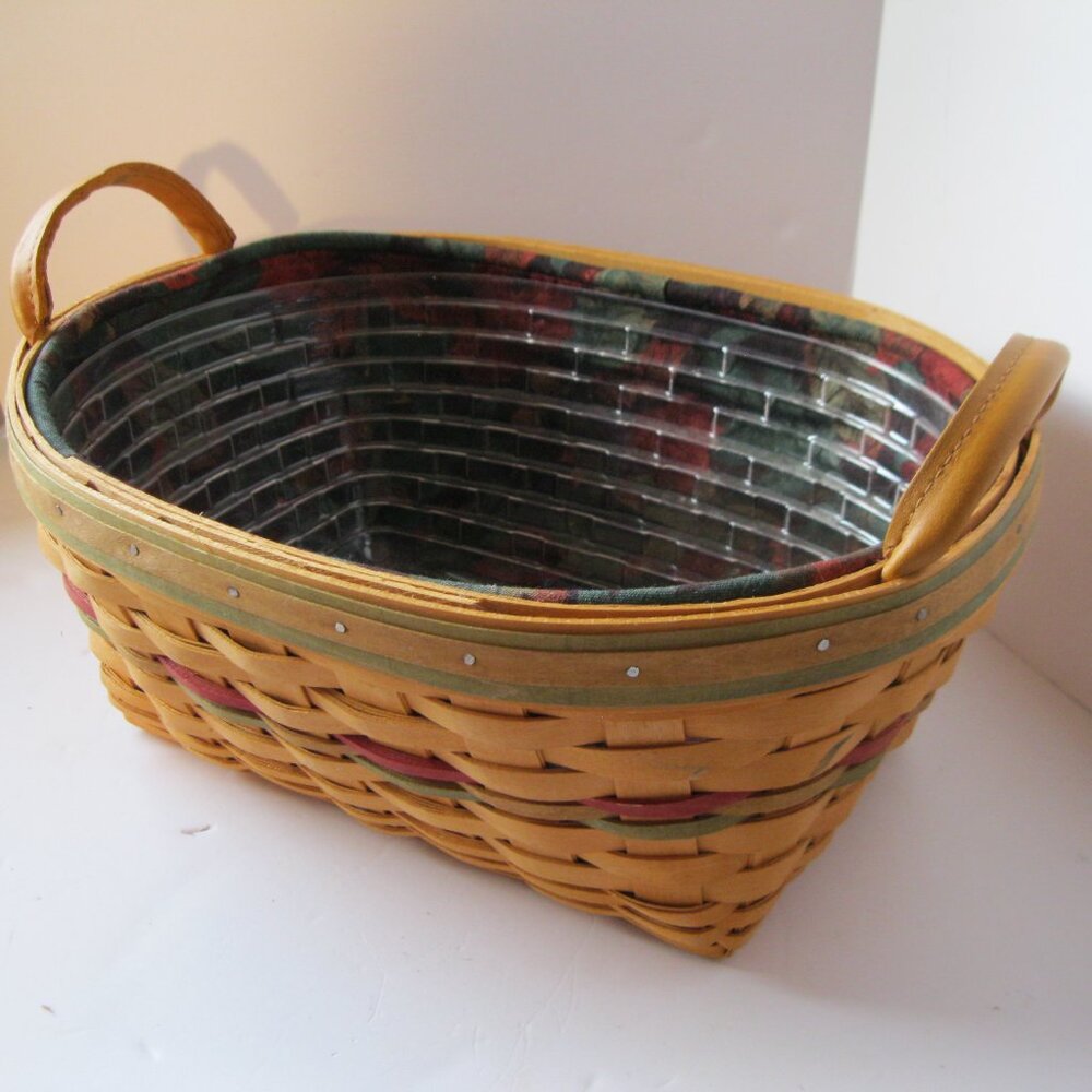Longaberger 2001 Autumn Reflections Large Daily Blessings Basket